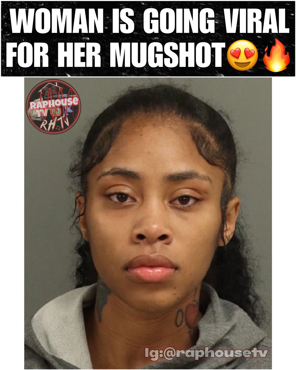 raphousetv2's tweet photo. Woman Is Going Viral For Her Mugshot 😳😍 https://t.co/cPEcQTGwPo
