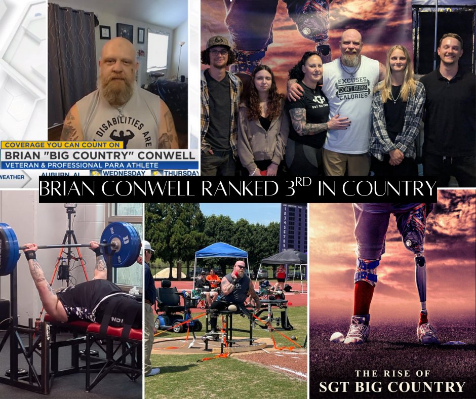 Dr. Rob Garcia (@robgarcia_pr) on Twitter photo #army #veteran <a href="/SGTBIGCOUNTRY2/">Brian Conwell</a> wrapped up 2025 placing third in the nation for #adaptivesports. The #disabled athlete has won over 30 medals after losing his leg in a car accident while active duty.
<a href="/espn/">ESPN</a> , <a href="/barstoolsports/">Barstool Sports</a> , <a href="/joerogan/">Joe Rogan</a> , <a href="/SportsCenter/">SportsCenter</a> , <a href="/realDonaldTrump/">Donald J. Trump</a> #army #veteran <a href="/SGTBIGCOUNTRY2/">Brian Conwell</a> wrapped up 2025 placing third in the nation for #adaptivesports. The #disabled athlete has won over 30 medals after losing his leg in a car accident while active duty.
<a href="/espn/">ESPN</a> , <a href="/barstoolsports/">Barstool Sports</a> , <a href="/joerogan/">Joe Rogan</a> , <a href="/SportsCenter/">SportsCenter</a> , <a href="/realDonaldTrump/">Donald J. Trump</a>