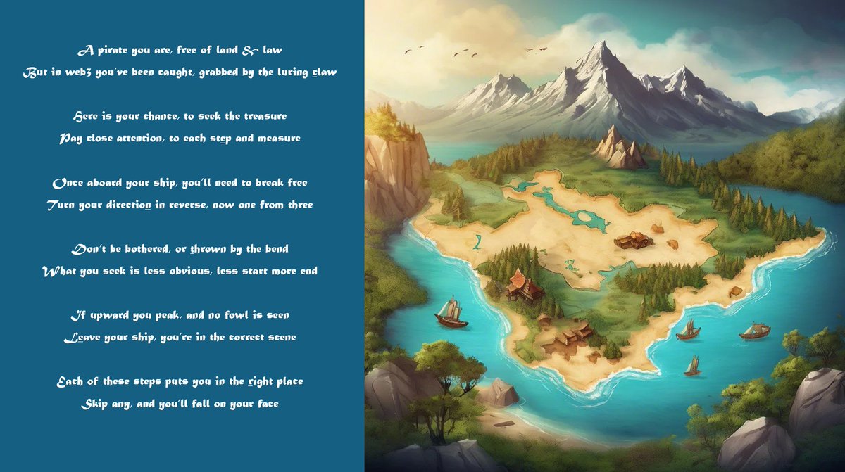 SANDY_on_SOL's tweet photo. Lets HUNT!
$50 USDC prize to first 5 who find the treasure
25 GMBL tokens to players who place 6th to 10th

Mark an X where you think the treasure is buried
Open a ticket in discord to submit map entry

Non-SANDY holders require 5 BUTTON fee to play
L/RT/Comment below
Ends 8/29 https://t.co/kfrlbEqbMJ