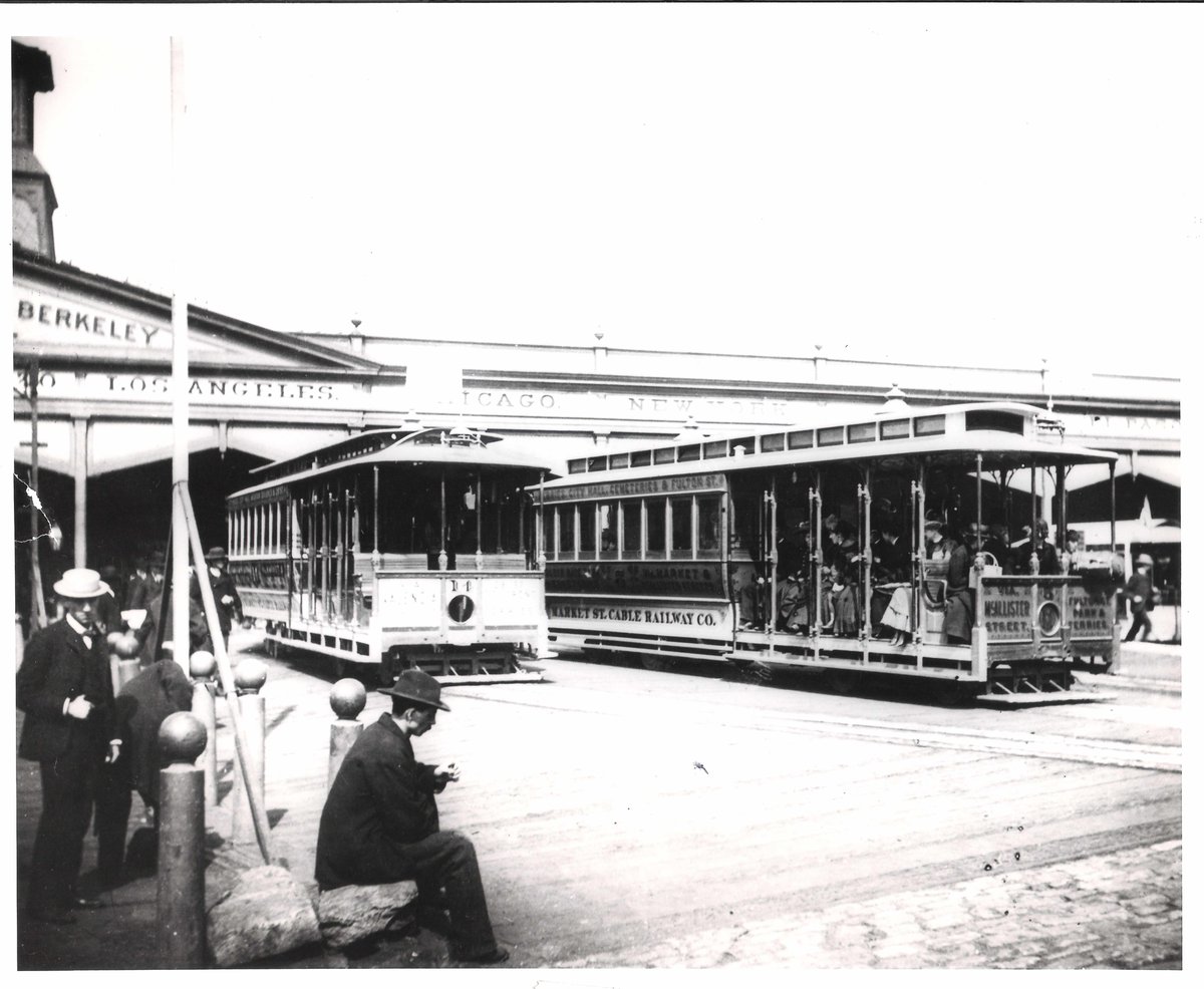 Root was engineer for the Southern Pacific RR in 1866; Stanford directed him to observe the Clay St Hill RR, then deputed to design a cable line on California. Charles Crocker &amp; Henry Huntington were also connected to MSCRY, so much so that locals referred to it as the "SP line".