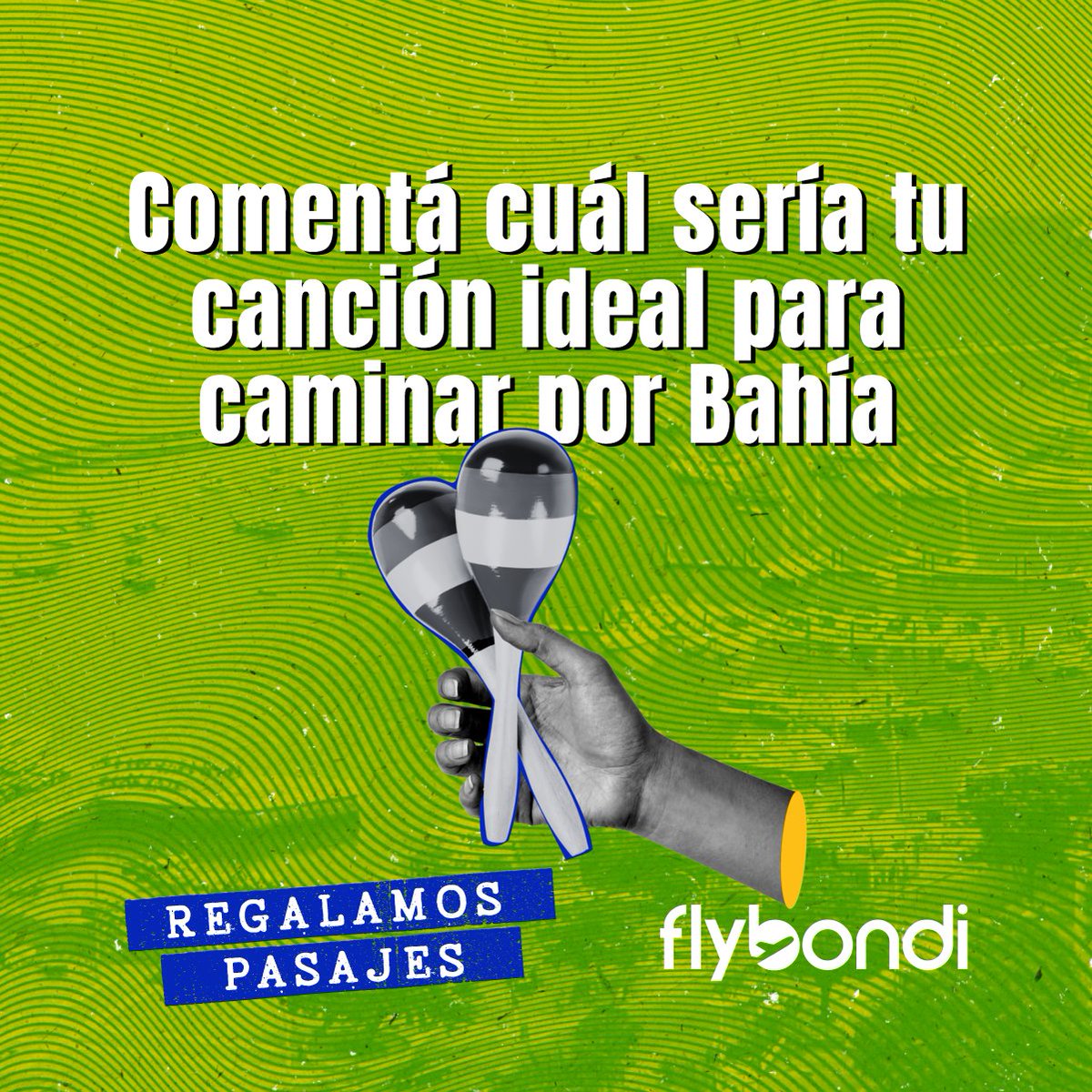 flybondioficial's tweet image. REGALITO A SALVADOR 🇧🇷

Para atraer el premio: Compartí una foto vieja en la playa y menciónanos🏝️

#Flytip: Participá acá👉bit.ly/45b7HKe y preparate para unas vacaciones 💛

#Flybondi #LaLibertadDeVolar
