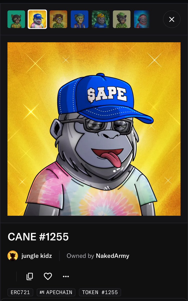 NakedArmyHQ's tweet photo. To celebrate our recent partnership with @junglekingz_ we’re giving away this banger @junglekidz_ to one Legend who feels they’d be a good fit! 🔥

- Like + RT + Tag 3
- Follow @NakedArmyHQ + @junglekidz_ + @Steff1309 

Pulled with XPicker in 72hr! https://t.co/MzDIu07cKO