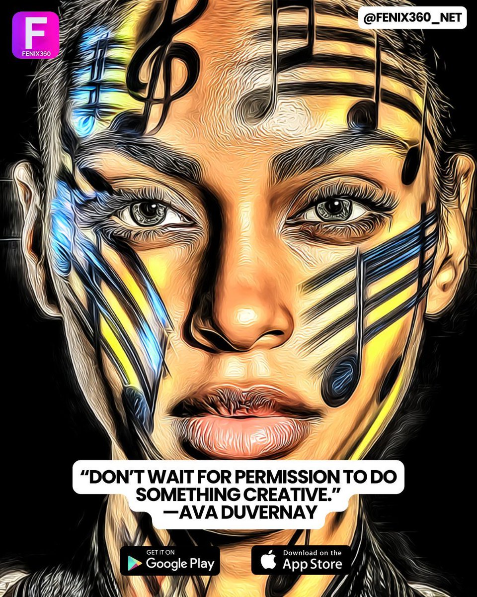 fenix360_net's tweet image. Create freely—take control of your art with FENIX360. #NoPermissionNeeded #FENIX360 #CreativeAutonomy #ArtistsEmpowered #AvaDuVernayInspired