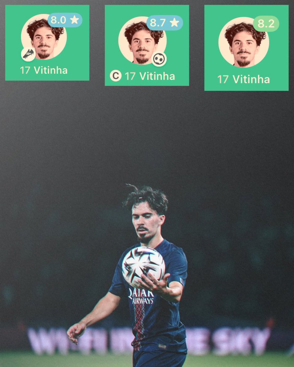 Vitor Machado Ferreira first 3 games of the season 🎻

3rd world class season in a row to shush the haters 🤫

Best midfielder itw ⭐️