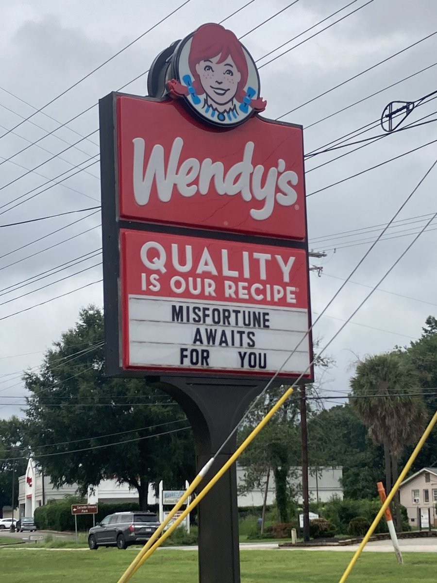 retrogimmick's tweet photo. @Wendys  whyyyyy? This is not what I needed to see today.😂😢 https://t.co/Oqx65rrpvq