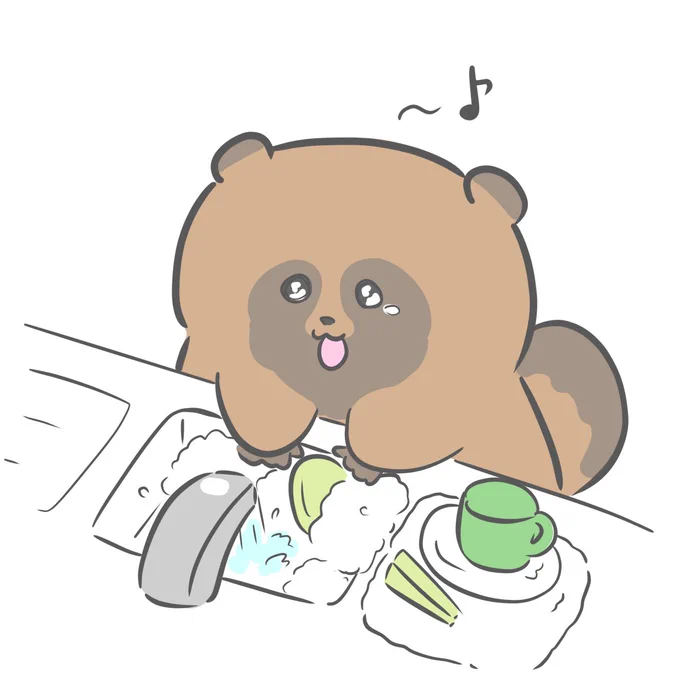 いろんな たぬきが いるんだなあ いろんな おしごと あるのかなあ