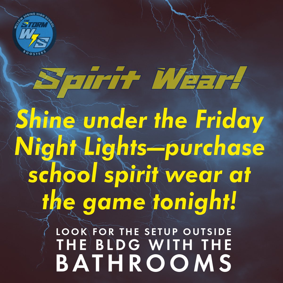 Willow Spring Storm Boosters tweet media
