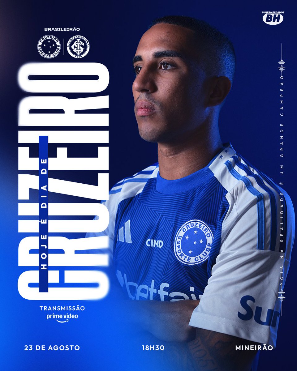 Cruzeiro's tweet image. HOJE TEM CRUZEIROOOO!!! BORA PARA O MINEIRÃO EM BUSCA DA VITÓRIA CONTRA O INTERNACIONAL!! 🦊
#CRUxINT #GrandeCampeão