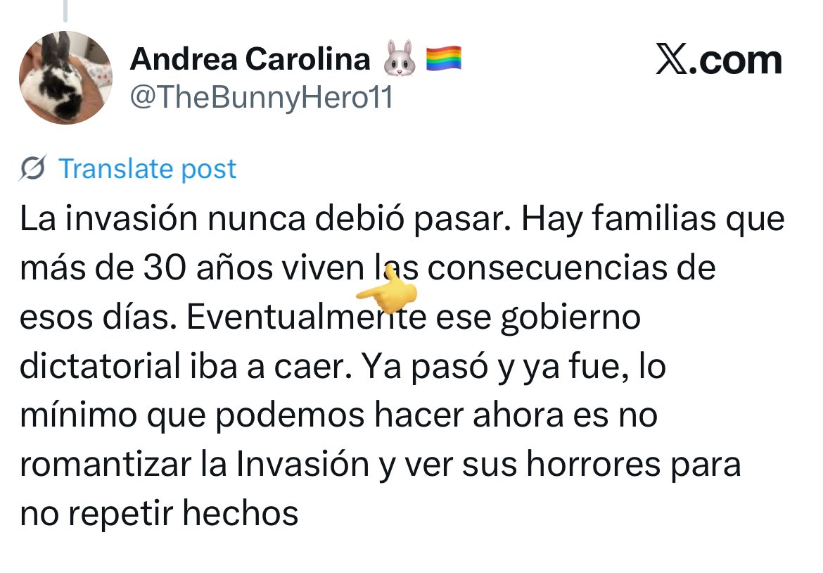 !Jesucristo vencedor aplaca tu ira y tu rigor! 

Ahora resulta q “EVENTUALMENTE” la dictadura de Noriega iba a caer. 

!Ajá!

Q’ extraño q el pueblo Cubano y Venezolano, siguen sin poder acabar con sus dictaduras.

¿Xq será?