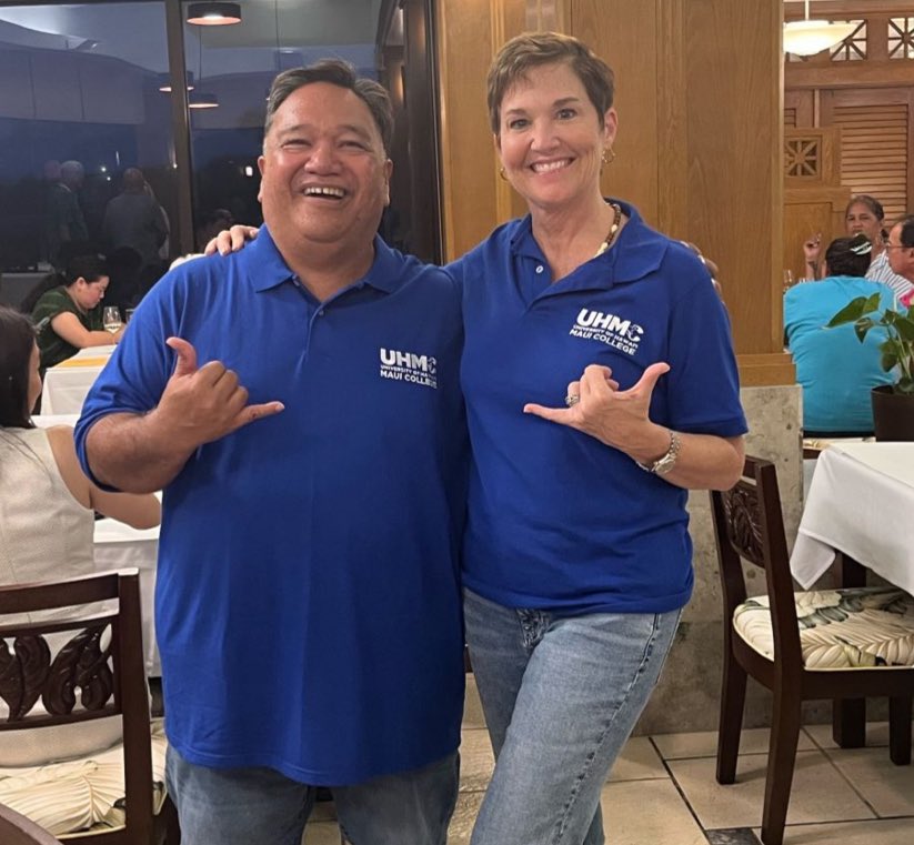 On Wednesday and Thursday UHMC hosted the University of Hawaii Board of Regents.  Highlights included a visit to Haleakalā, a reception to celebrate our partnership with Veterans Administration and of course their regular meeting.  Mahalo to the UH BOR for their service!