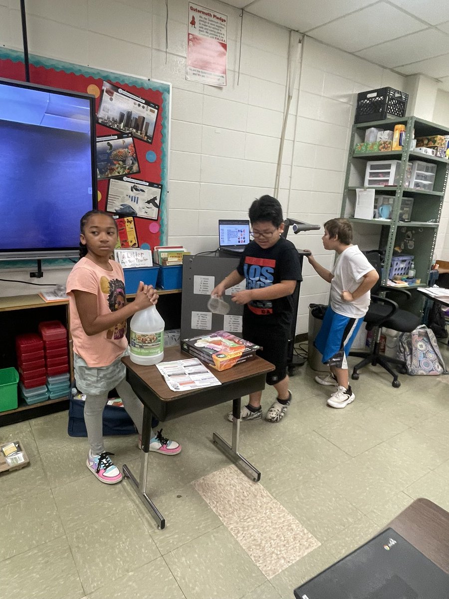 Sarah Blatz, NBCT (@b_is_for_blatz) on Twitter photo The 4th graders have been working so hard! Today we celebrated with hands-on experiments. We made predictions and the excitement was off the charts! 🔬🧪💥👏 <a href="/GutermuthES/">Gutermuth Elementary</a> The 4th graders have been working so hard! Today we celebrated with hands-on experiments. We made predictions and the excitement was off the charts! 🔬🧪💥👏 <a href="/GutermuthES/">Gutermuth Elementary</a>