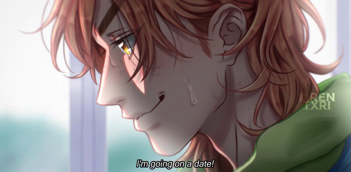 chat he's going on a date ‼ #yaribu #yarichinbitchclub #ybc #yaguchikyousuke #yacchan #mangacoloring #coloredmanga
