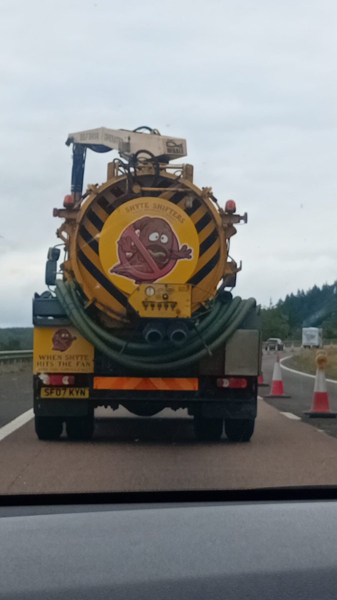 TonksStephen's tweet photo. Spotted on the #M90 https://t.co/xEvYS70mSr