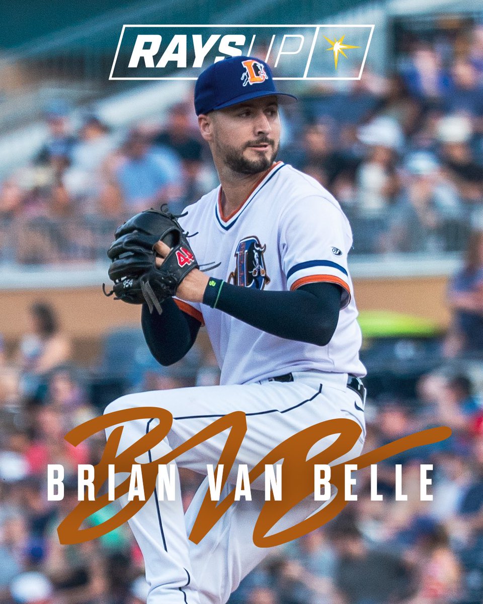 Brian Van Belle is going to The Show!!

Congrats Brian, and best of luck with the Rays! 💙🧡