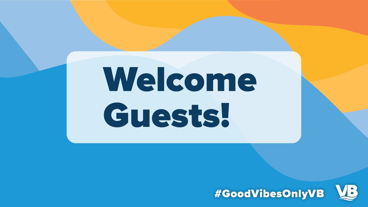 CityofVaBeach's tweet photo. Welcome to Virginia Beach — where the vibes are good and the community is even better.
We’re glad you’re here. Let’s all do our part to keep things safe, fun and full of great memories.
#GoodVibesOnlyVB #VBWelcomesYou #BeKindVB https://t.co/BWO5BUuGcM