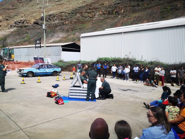 Attended St Helena’s first Emergency Services Open Day – a great chance to showcase what we do, demonstrate our kit and skills, and connect with the community. A valuable mix of education and fun for the public and all our responders 🇸🇭🚨

#EmergencyServices <a href="/StHelenaGovt/">St Helena Government</a>