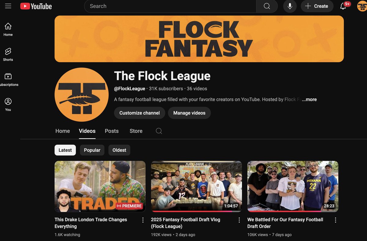 New Flock League video is dropping now

I traded for a running back