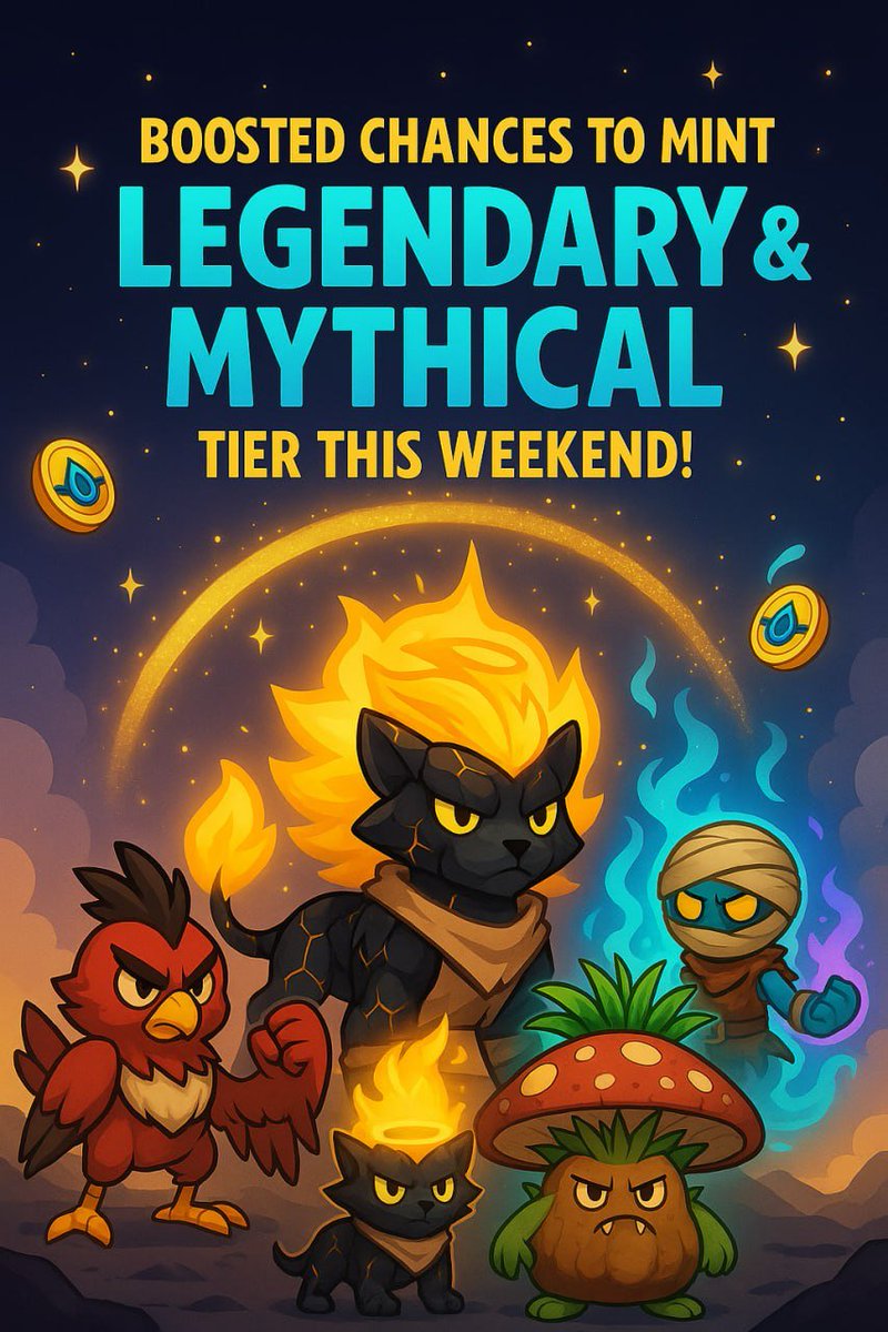 This weekend we’re doubling the odds of pulling higher-rarity Mystémon. We’re focusing our attention on X as we bring new generations to life and showcase the strength of <a href="/MystenDex/">MystenDex</a>. On top of that, there’s UP TO $500 WORTH OF $MYSTEN TO BE WON THIS WEEKEND!

⚔️ Rules

1. The