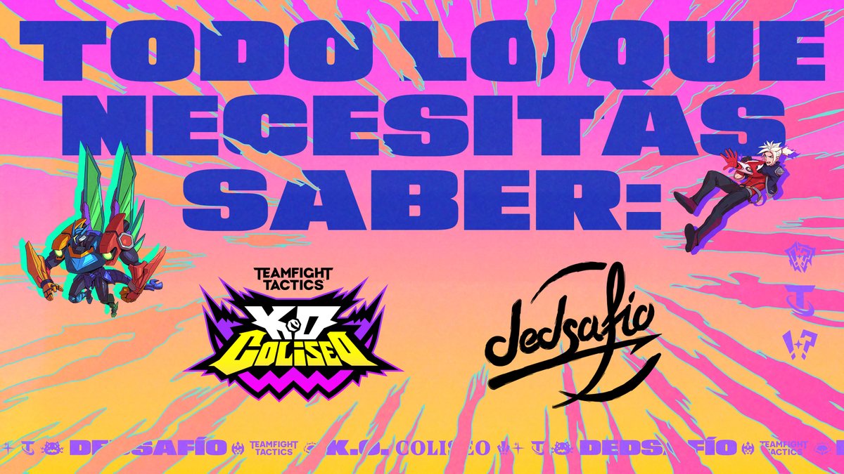 Teamfight Tactics Latinoamérica (@tftlatam) on Twitter photo Estratega! 🔥 ¡Prepárate para formar parte del #DEDsafio!
La cita es este 23 de agosto, de 15:00 a 19:00 HRS, en <a href="/GAMERGY_Mx/">Telcel GAMERGY México 🇲🇽</a>. No te pierdas ni un gancho cargado de estrategia y sigue de cerca cada jugada de tu equipo favorito. 👊 💥 Descubre toda la información, y ¡no faltes! Estratega! 🔥 ¡Prepárate para formar parte del #DEDsafio!
La cita es este 23 de agosto, de 15:00 a 19:00 HRS, en <a href="/GAMERGY_Mx/">Telcel GAMERGY México 🇲🇽</a>. No te pierdas ni un gancho cargado de estrategia y sigue de cerca cada jugada de tu equipo favorito. 👊 💥 Descubre toda la información, y ¡no faltes!