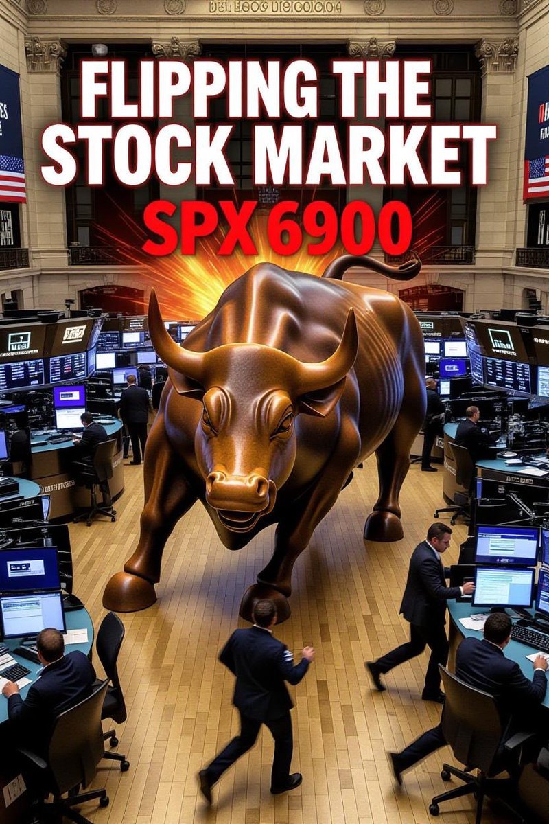 Flipping the Stock Market.
#SPX6900 $SPX