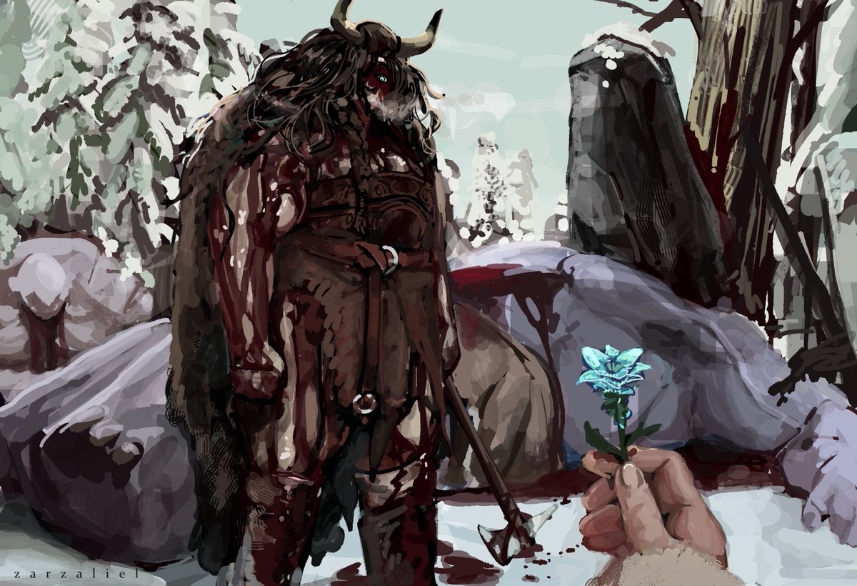 "Look, it matches your eyes."