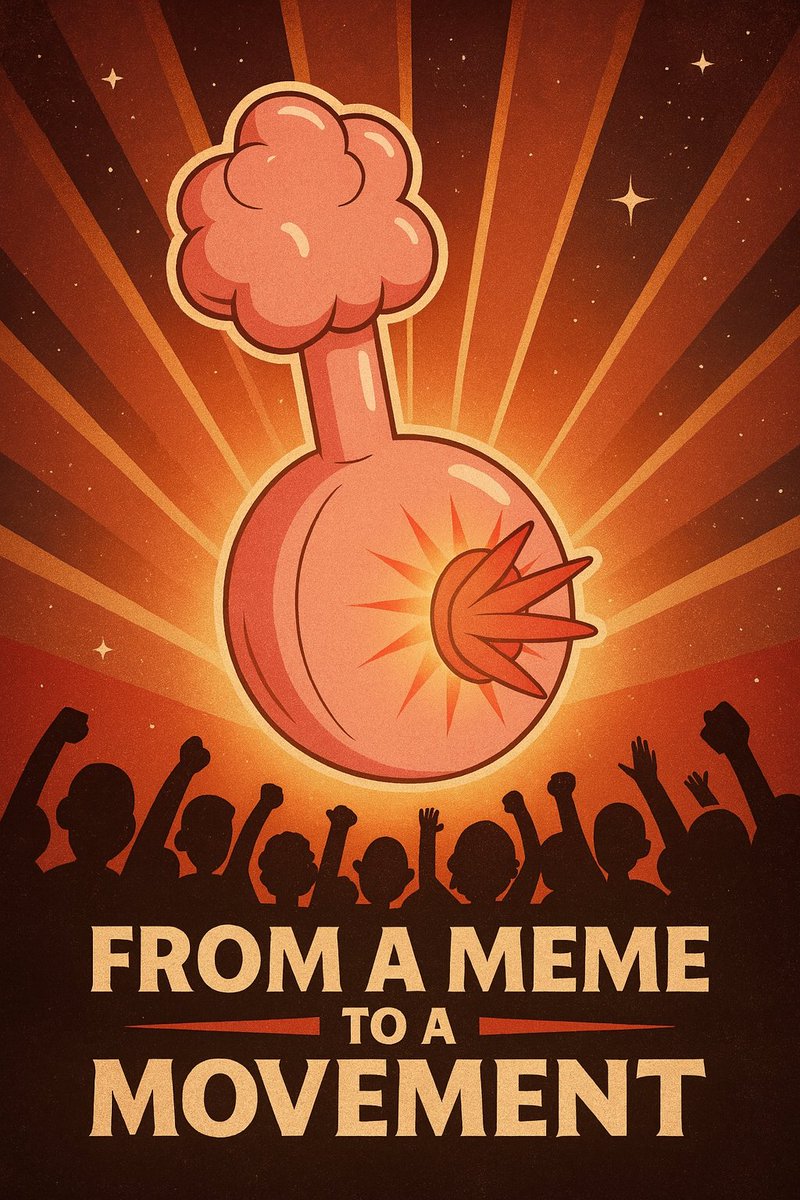 From a meme to a movement. From a joke to a journey. $PLUMBUS keeps writing history. ❤️