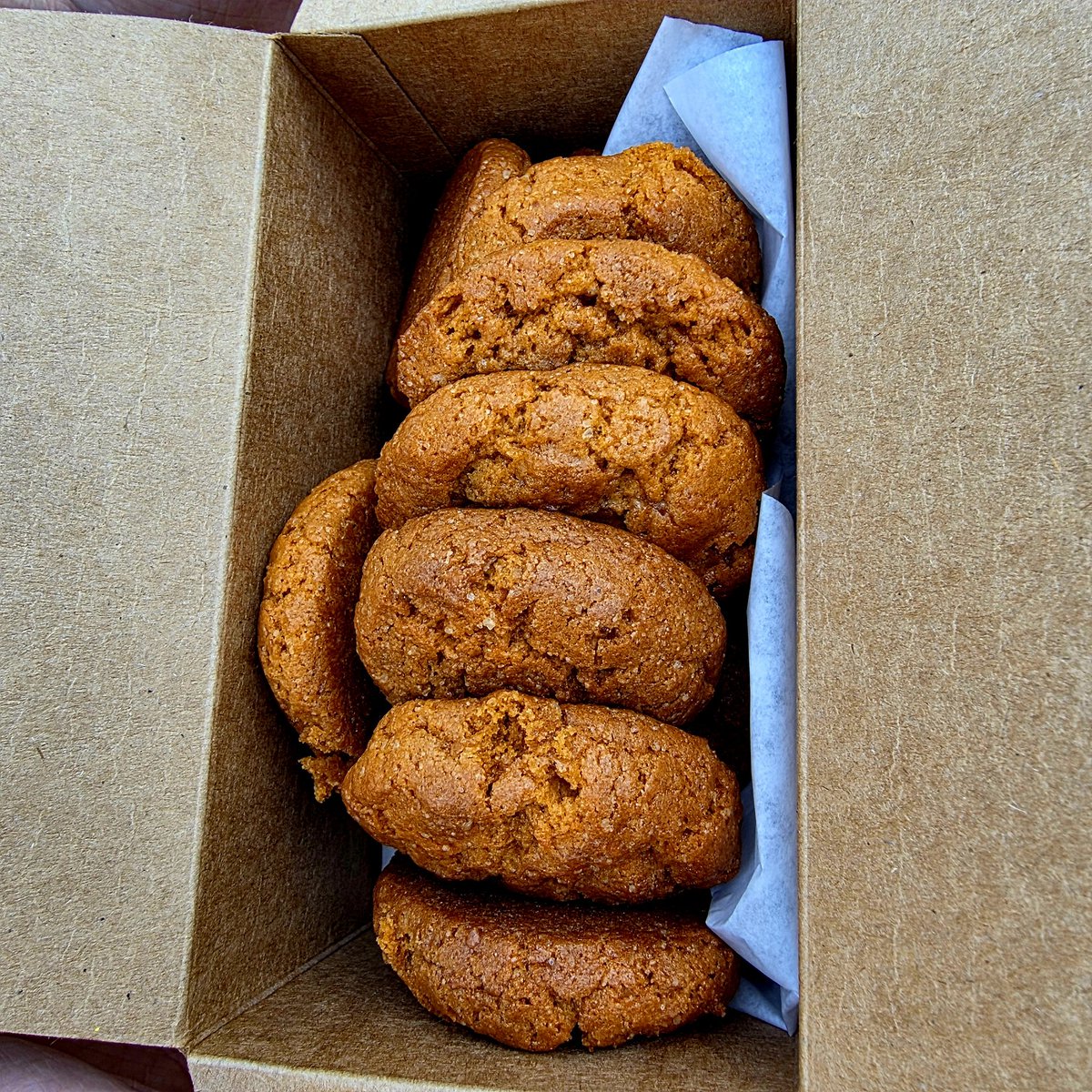 The delicious pumpkin cookies from Harbour Galley and don't forget the whipped cream cheese dip on the side