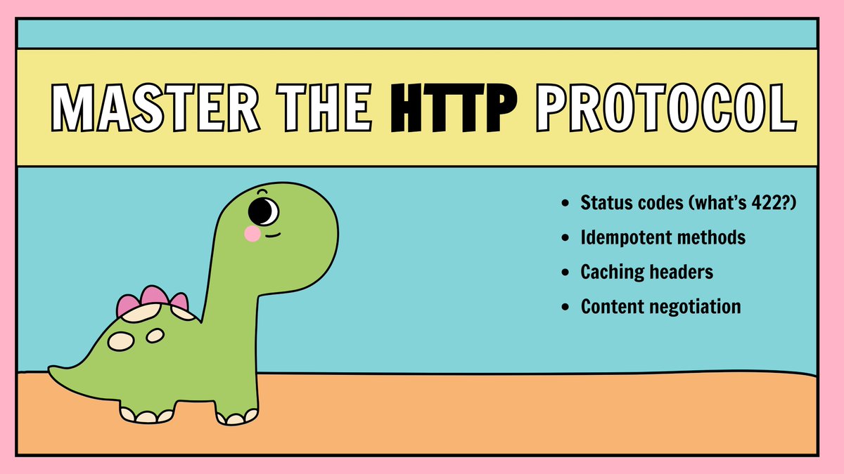 _trish_xD's tweet image. Master the HTTP Protocol (Even as a Backend Pro)
Still confused about:
- Status codes (what’s 422?)
- Idempotent methods
- Caching headers
- Content negotiation
Let's fix that. A practical breakdown every full stack dev should know