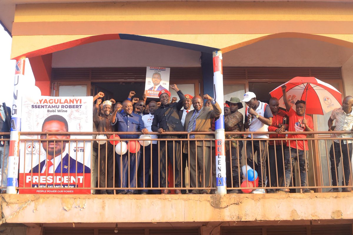 BuwemboHabib's tweet photo. Today, we have been invited by the @NUP_Ug leaders of Busiro East, led by the area MP Medard Lubega Ssegona. 

We have officially commissioned the party office and requested candidates vying for the party flag to avoid petty fights but work as a team. 
#ANewUgandaNow
#Kunga https://t.co/ObS0ngz54C