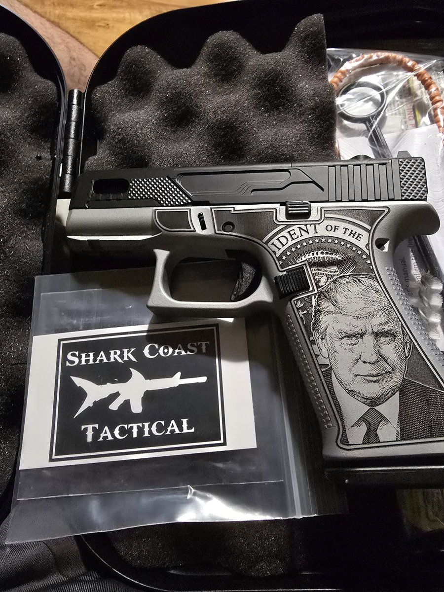 My new wins from a webinar Glock 43  Shark Coast Tactical.