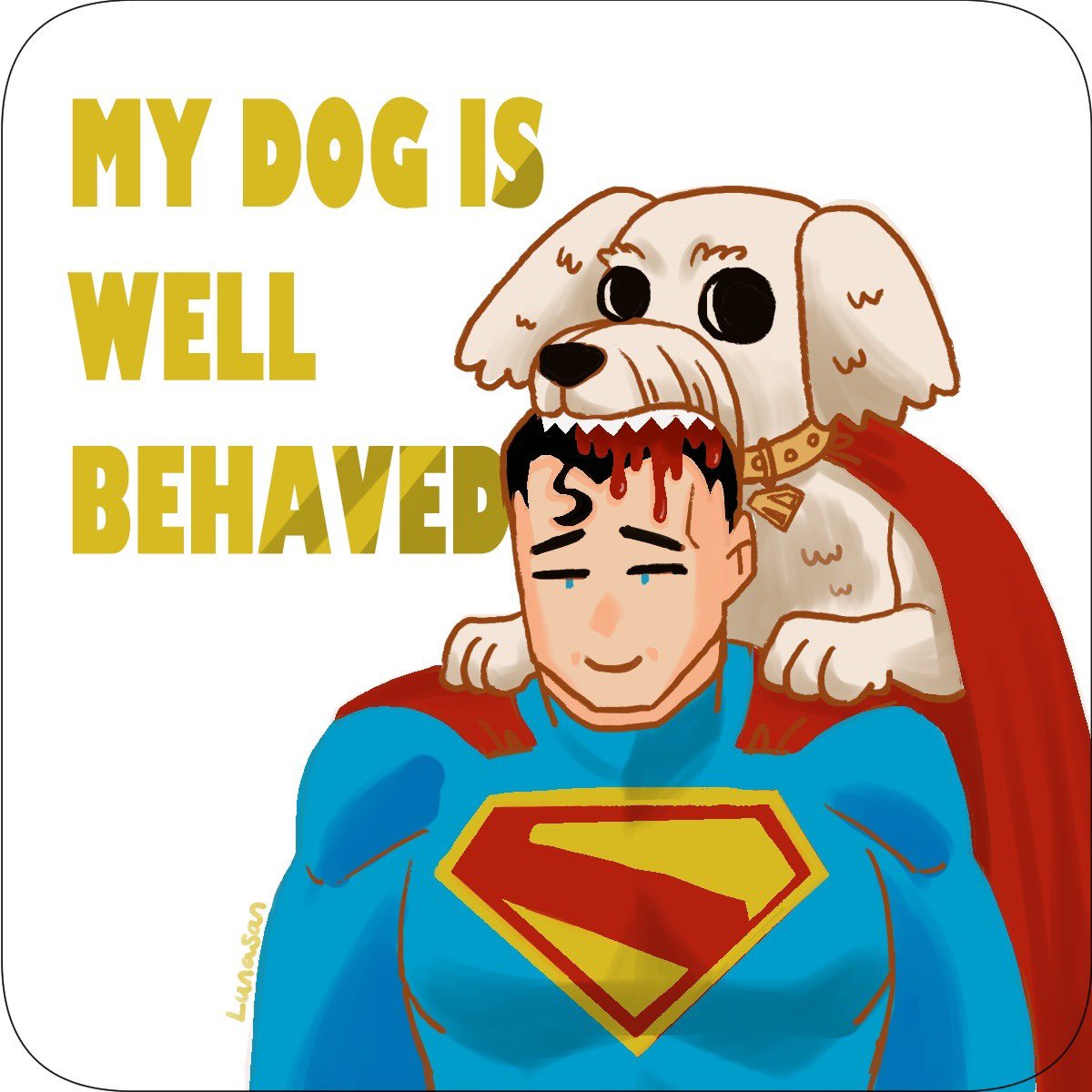 #superman #krypto 
Believe or not