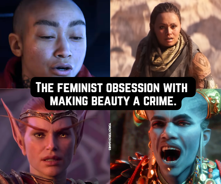 Feminism is rooted in envy. 

That’s why feminists despise beauty.