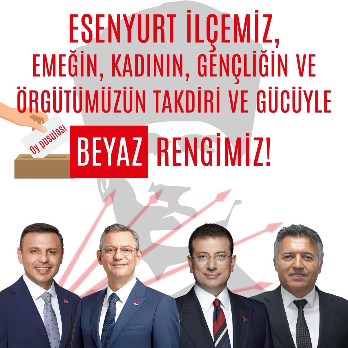 huseyinergin97's tweet photo. Değerli Halkımız ve Kıymetli Üyelerimiz.

Faşizme, Halkın iradesinin gaspına ve Demokrasiye darbeye karşı cesaretle direnişin simgesi olmuştur CHP Esenyurt Örgütü.

CHP, demokrasimizin teminatıdır.

Birlikte başaracağız!

TAM YOL İLERİ…

Hüseyin Ergin
CHP Esenyurt İlçe Bşk. https://t.co/Ucsk3ZfNbL
