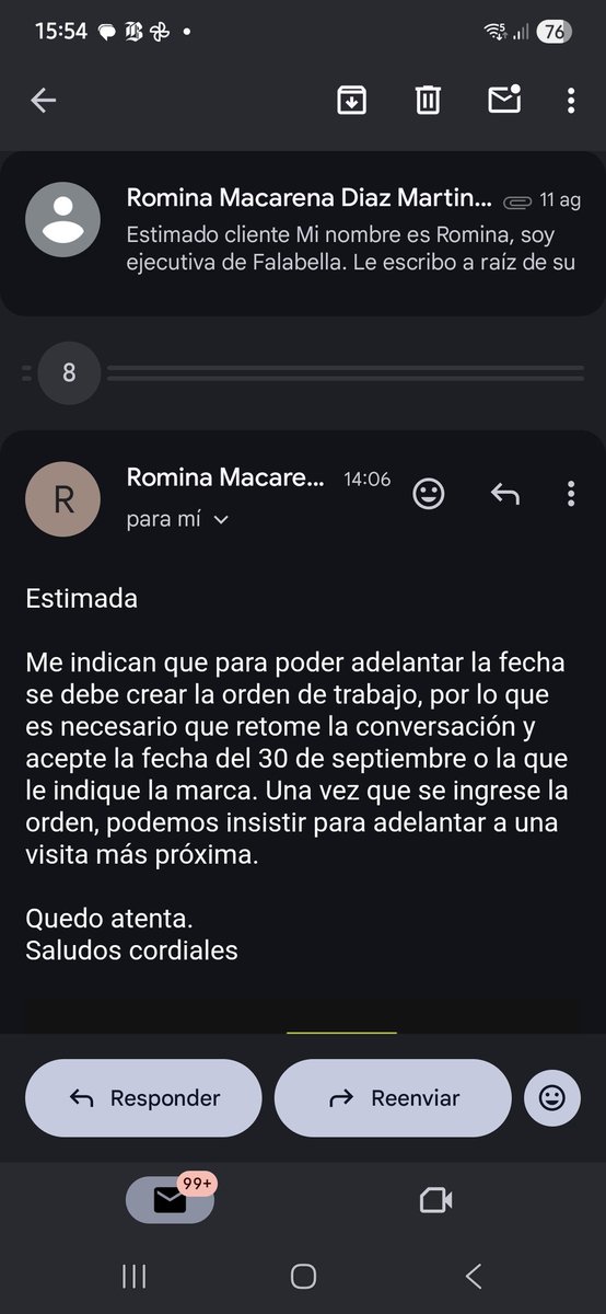 PanchaSparrow's tweet photo. @SERNAC @FalabellaAyuda como se les ocurre que debo aceptar fecha de reparación de un lavavajilla para septiembre, pierdo mi garantía legal y ustedes se lavan las manos.... y me llaman de su callcenter de manera matonesca qué debo aceptar la fecha....  peor comprar x falabella https://t.co/5ljluaMVNb