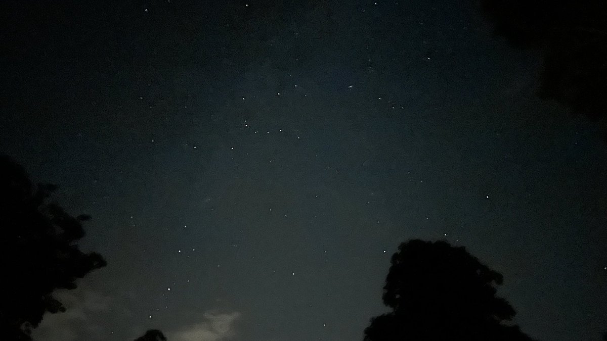 Bright Norfolk sky tonight.