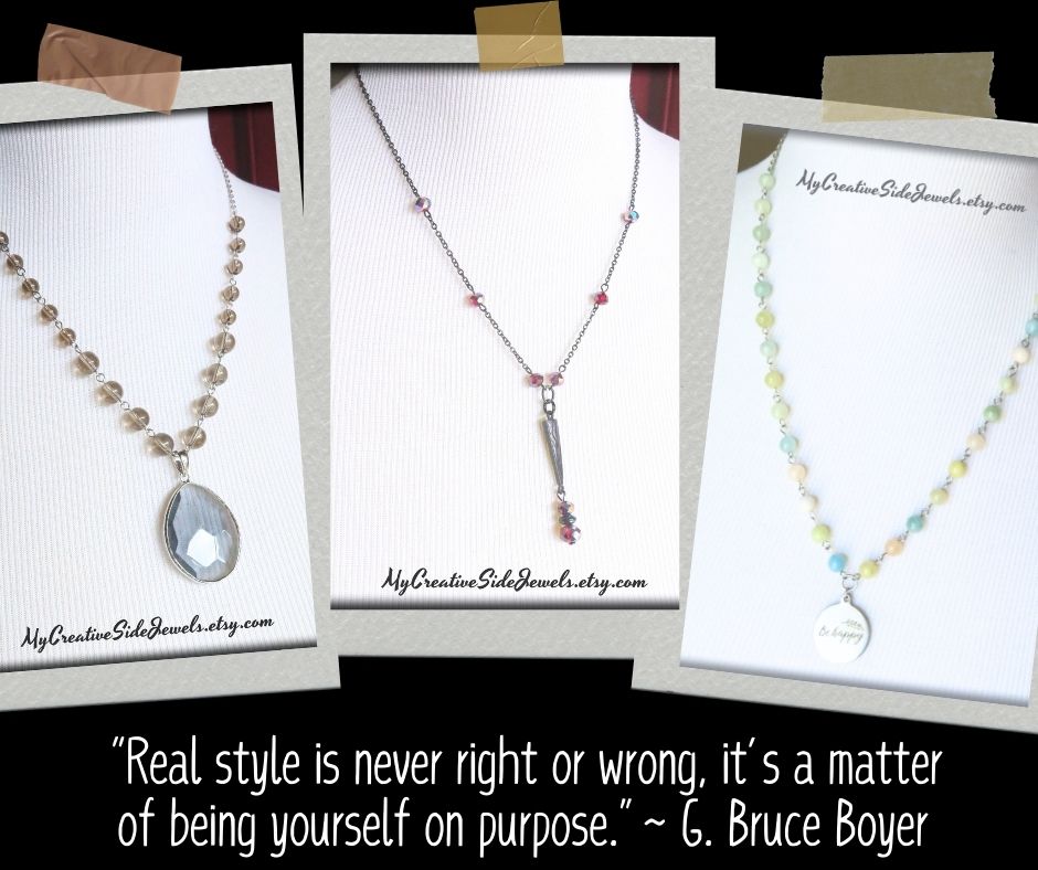 VanessaCarrett1's tweet image. 50+ necklace styles to choose from.  Visit today! 
➡️ mycreativesidejewels.etsy.com 
#necklaces #jewelry #etsynecklaces #etsyjewelry #handmadejewelry #summerfashion #fallfashion #beadednecklace #uniquejewelry #etsyfinds #shopsmall #mompreneur #treatyourself #giftsforher #style