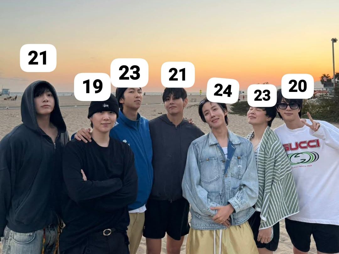 Bts dinlemeyen arkadasım yaslarını tahmin etti........
Elim ayagım tıtrıyor