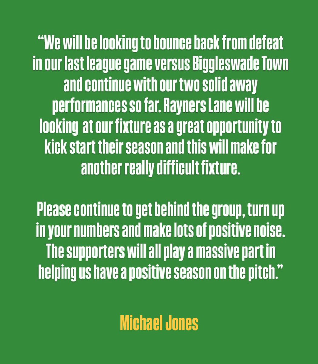 Next up: <a href="/RaynersLaneFC/">Rayners Lane FC</a> on Saturday ⚽️