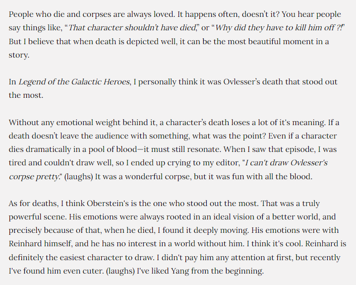 LoghPerfectShot's tweet photo. It very curious to know that these two scenes were among her favorites. 
Her reasons are very interesting and peculiar. https://t.co/mUpGWyt6S9
