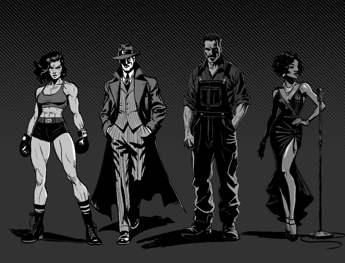 The Roaring Twenties just got a psychic twist. Our new TTRPG, Moonshine, is now on Kickstarter! Play as a gangster, gumshoe, or even a jazz singer with a psionic powers. Check it out and back the project today!

kck.st/4lbC4WX

@benjamingoldman