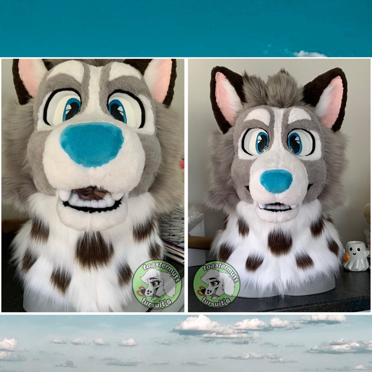 ToastermuttFS's tweet photo. ❄️Finished Head❄️
Finished fursuit head! I love this characters design and I can’t wait to complete the rest of this mini partial, including a HUGE tail!!!👀
WIP’s of this head along with other fursuits I’m working on are posted on my telegram channel linked in my bio!🎨🪡 https://t.co/8weMGGJhec
