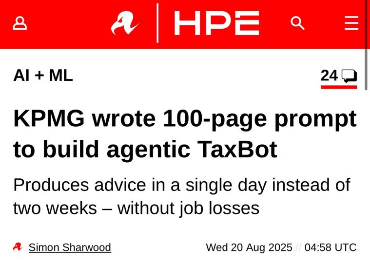 This is how you know that KPMG has no idea what they’re doing with AI.