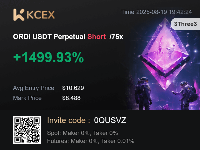 _CF333_'s tweet image. $ORDI finally recovering from the death drop rn