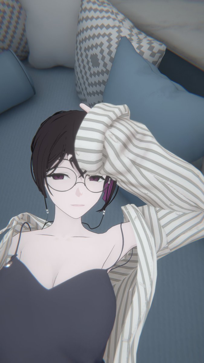 kodamaVR44's tweet image. #VRChat #onyx_3D
お姉さんの朝はいつも憂鬱