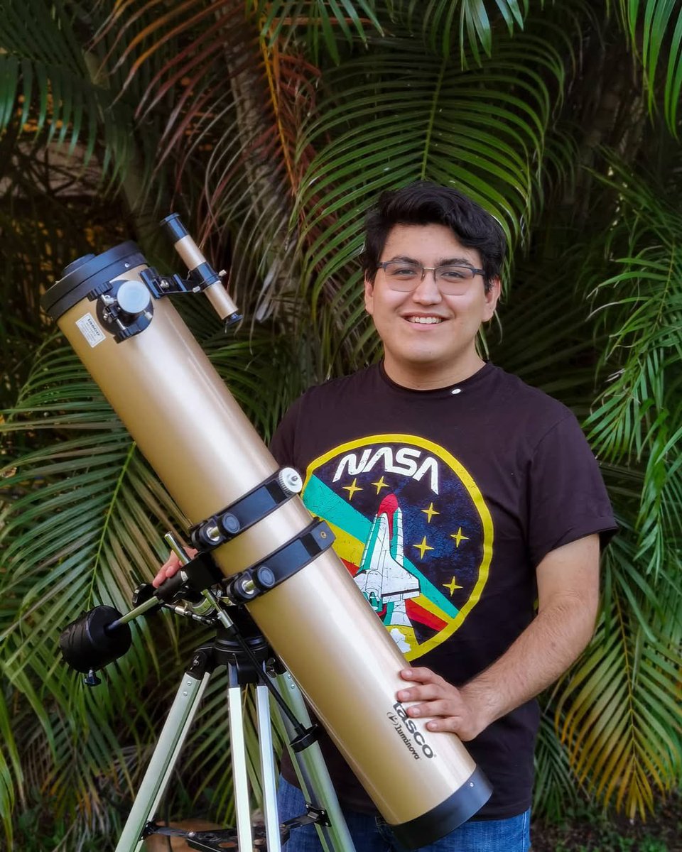 Gracias a todas las personas que me han apoyado en este camino. Hoy quiero compartirles mi historia: de Veracruz a las estrellas 🚀🌌. Un sueño que empezó con curiosidad y que ahora sigo construyendo con ciencia y perseverancia.
#SERASpace