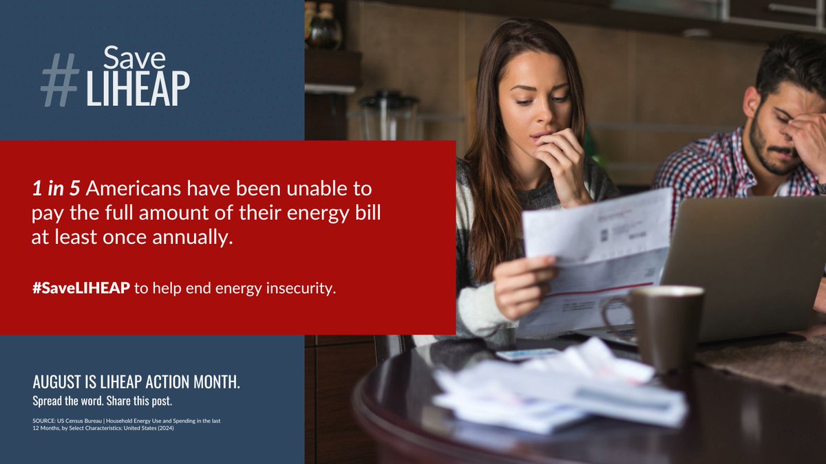 CT_OCC's tweet image. 1 in 5 Americans have been unable to pay the full amount of their energy bill at least once annually. #SaveLIHEAP to help end energy insecurity. To learn about LIHEAP (known as CEAP in CT), visit portal.ct.gov/heatinghelp/co…

For more LIHEAP resources, visit linktr.ee/theNEUAC