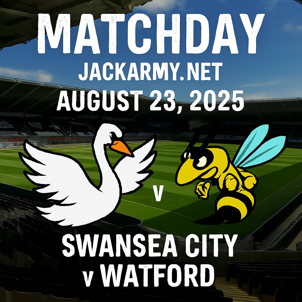 swansnews's tweet photo. Happy matchday #Swans fans
#Swans #WatfordFC #SWAWAT https://t.co/H0OC00ZkA5