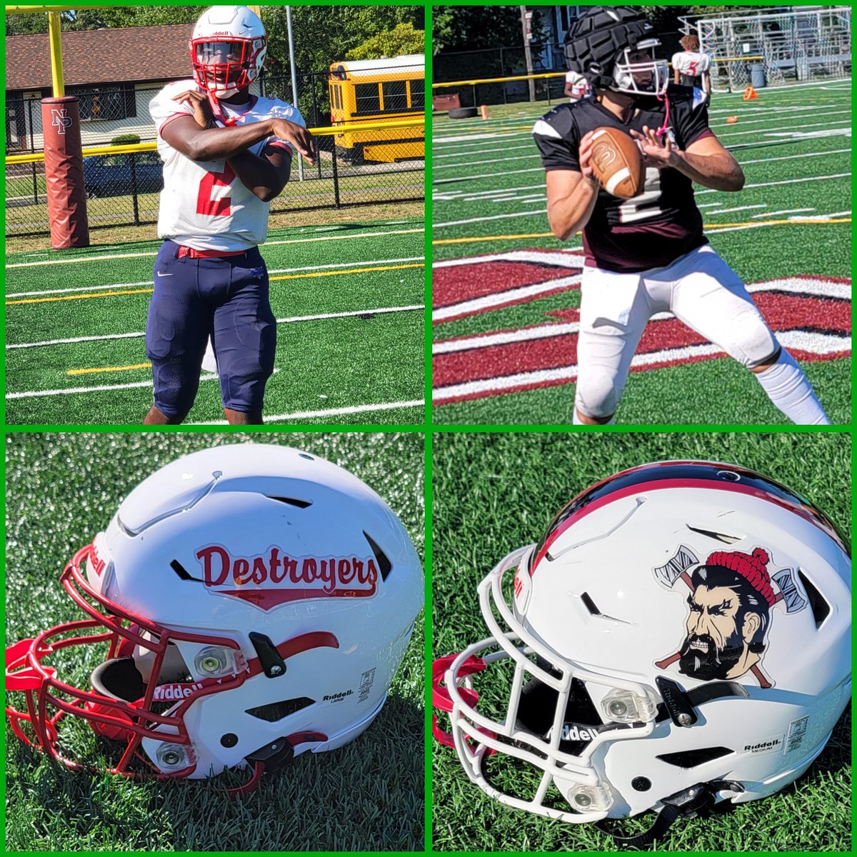 bordenfb4ever's tweet photo. As promised, you can find all the video interviews here from today's scrimmage with @DunellenAthDept vs @Canuck_Football #CaravanNoP #CaravanDun 
https://t.co/vI631LJxDC https://t.co/mZe6VhySCv
