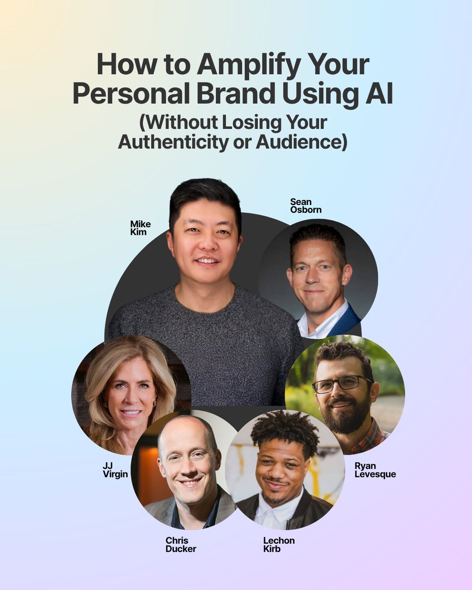 Excited to be attending the You Are The Brand AI Summit Aug 25–28, 2025! Learn how to amplify your brand with AI without losing your authenticity.
It’s FREE, join me! 
youarethebrand.ai/join?am_id=sau…