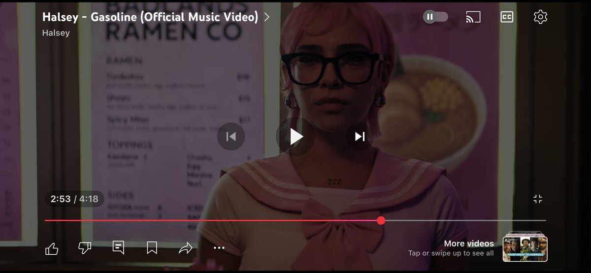 Haven’t seen anyone connect these two yet? I truly believe H has been planning this mv for so long so I wouldn’t doubt a connection! <a href="/halsey/">halsey 🌸</a> <a href="/throwbackhals/">Throwback Halsey</a> #Halsey #gasoline #badlands #halseybadlands <a href="/cynthiaruth95/">Cynthia</a>